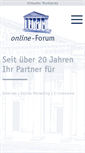 Mobile Screenshot of online-forum.net